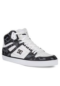 DC Shoes Sneakersy PURE HIGH-TOP WC ADYS400043-XKWS Biały. Kolor: biały. Materiał: skóra #2
