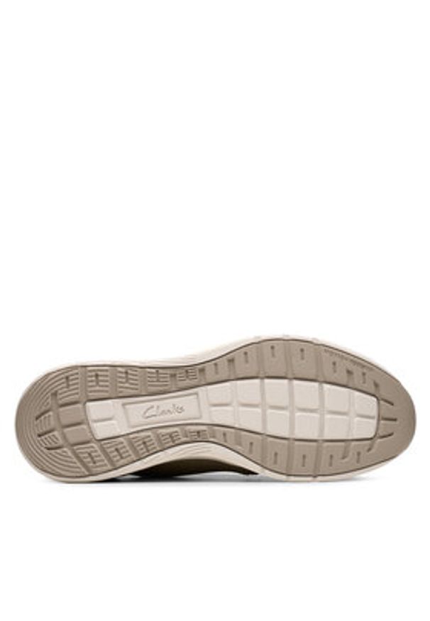 Clarks Sneakersy Motion Trek MX 26181982 Khaki. Kolor: brązowy. Materiał: materiał