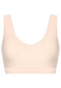 Chantelle Biustonosz top Soft Stretch C16A10 Beżowy. Kolor: beżowy. Materiał: syntetyk #3