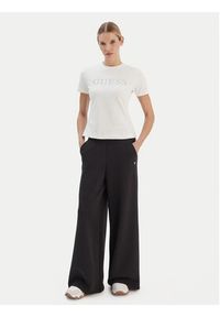 Guess T-Shirt V6RI20 J1314 Biały Regular Fit. Kolor: biały. Materiał: bawełna #2