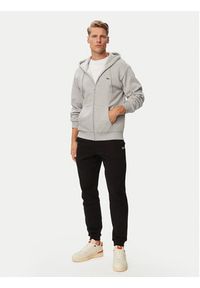 Lacoste Bluza SH8864 Szary Regular Fit. Kolor: szary. Materiał: bawełna #2