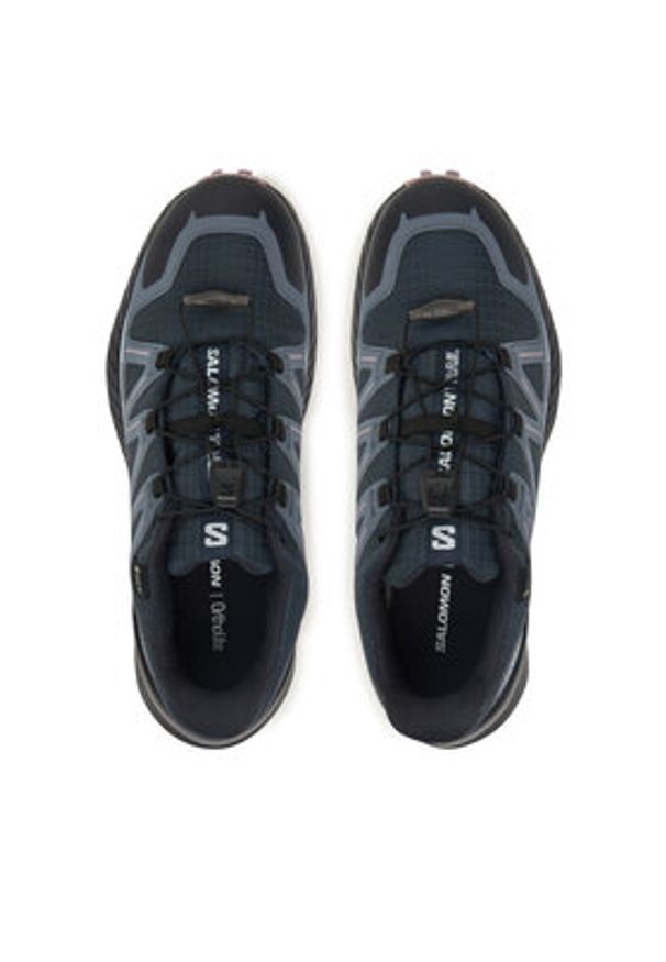 salomon - Salomon Buty do biegania Speedcross Peak Gore-Tex L47790700 Granatowy. Kolor: niebieski. Materiał: materiał. Technologia: Gore-Tex. Model: Salomon Speedcross