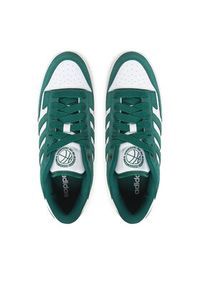 Adidas - adidas Sneakersy Rapid Court Low JR1009 Zielony. Kolor: zielony. Materiał: skóra #2