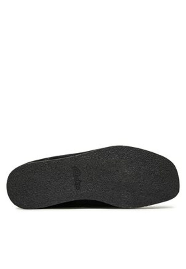 Clarks Botki WallabeeEvoBt 261747434 Czarny. Kolor: czarny. Materiał: skóra, zamsz