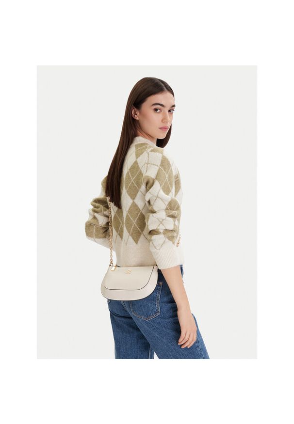 TOMMY HILFIGER - Torebka Tommy Hilfiger. Kolor: kremowy