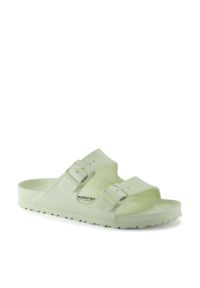 Birkenstock - BIRKENSTOCK Arizona Faded Lime Klapki męskie. Okazja: na co dzień, na plażę. Kolor: zielony. Wzór: paski. Sezon: lato. Styl: klasyczny, elegancki, casual, wizytowy, sportowy #2