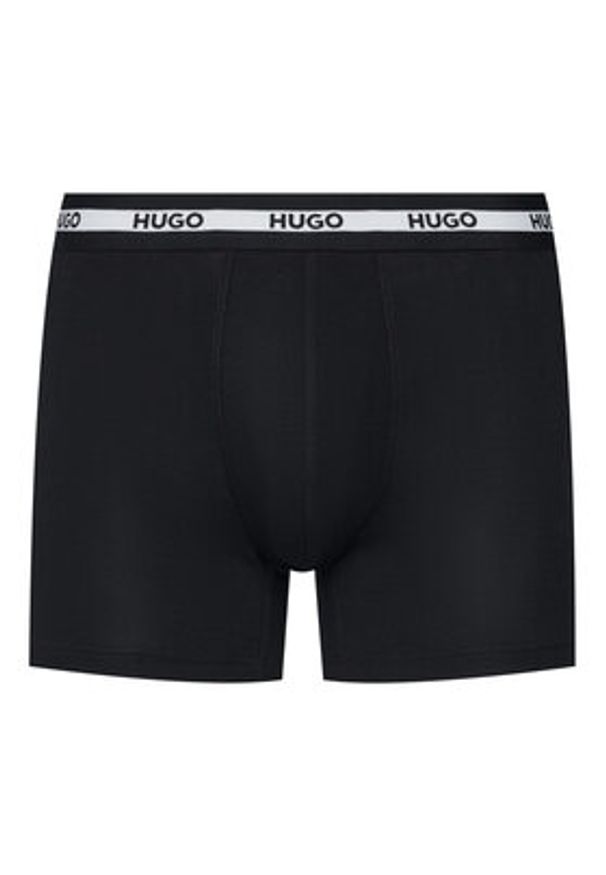 Hugo - HUGO Komplet 3 par bokserek 50545674 Kolorowy. Materiał: bawełna. Wzór: kolorowy
