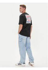 Adidas - adidas T-Shirt Wabash JW0161 Czarny Loose Fit. Kolor: czarny. Materiał: bawełna #4
