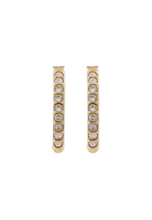 Swarovski Kolczyki kreole Dextera 5724584 Złoty. Materiał: metalowe. Kolor: złoty