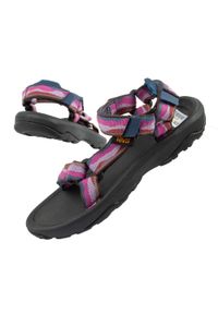 Buty sandały dziecięce młodzieżowe Teva Hurricane XLT2. Kolor: wielokolorowy. Materiał: materiał. Szerokość cholewki: normalna. Sport: turystyka piesza