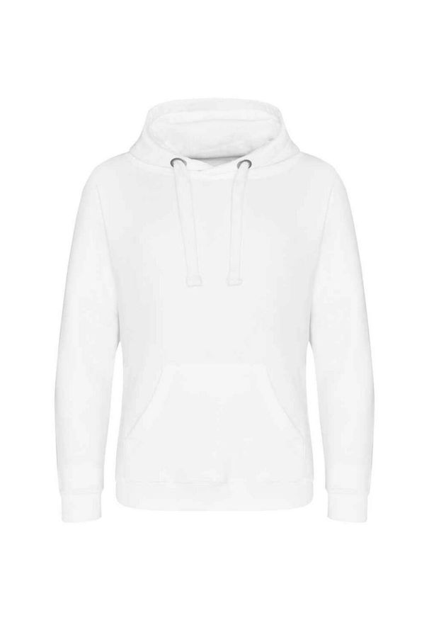 AWDIS - Męska Bluza Z Kapturem Just Hoods Graduate Heavyweight Hoodie. Typ kołnierza: kaptur. Kolor: biały