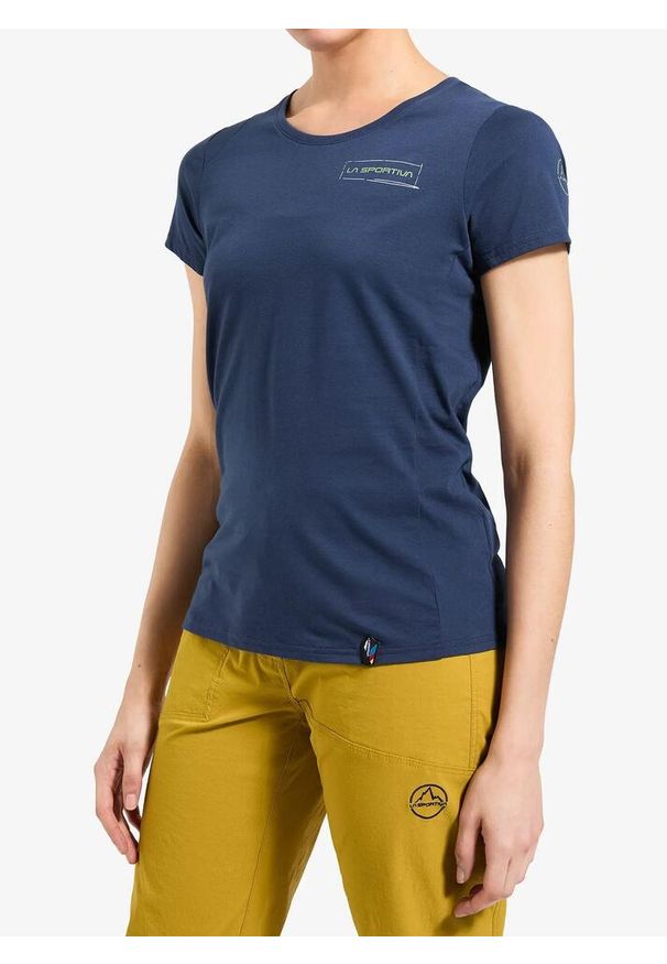 LA SPORTIVA - Koszulka wspinaczkowa damska La Sportiva Mantra T-Shirt. Kolor: niebieski