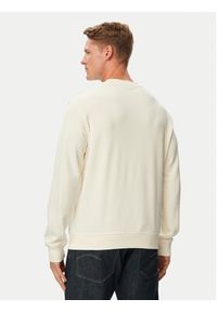 Karl Lagerfeld - KARL LAGERFELD Bluza 705011 563900 Biały Regular Fit. Typ kołnierza: dekolt w karo. Kolor: biały. Materiał: bawełna #3