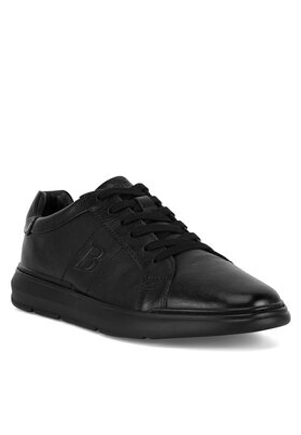 Badura Sneakersy BOZEMAN II-35 MI08 Czarny. Kolor: czarny. Materiał: skóra