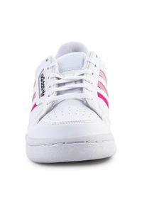 Adidas - Buty adidas Continental 80 Stripes Jr GZ7037 białe. Zapięcie: pasek. Kolor: biały. Materiał: materiał. Szerokość cholewki: normalna #6