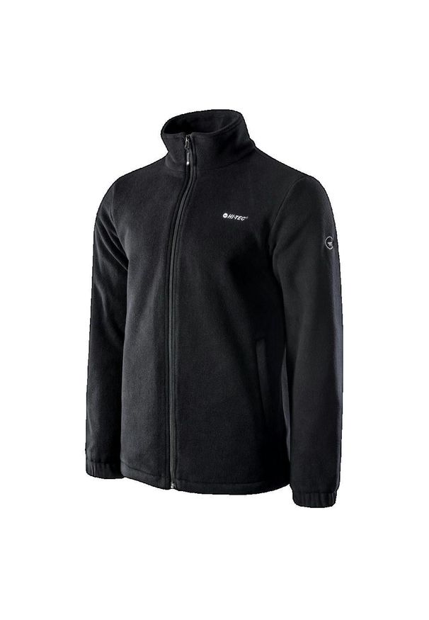 Hi-tec - Kurtka Hi-Tec Ferns Polar z pełnym zamkiem Czarny. Kolor: czarny. Materiał: poliester. Sport: outdoor