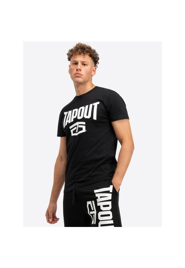 TAPOUT - Podstawowa koszulka dla aktywnych Tapout. Kolor: wielokolorowy, biały, czarny. Sport: fitness