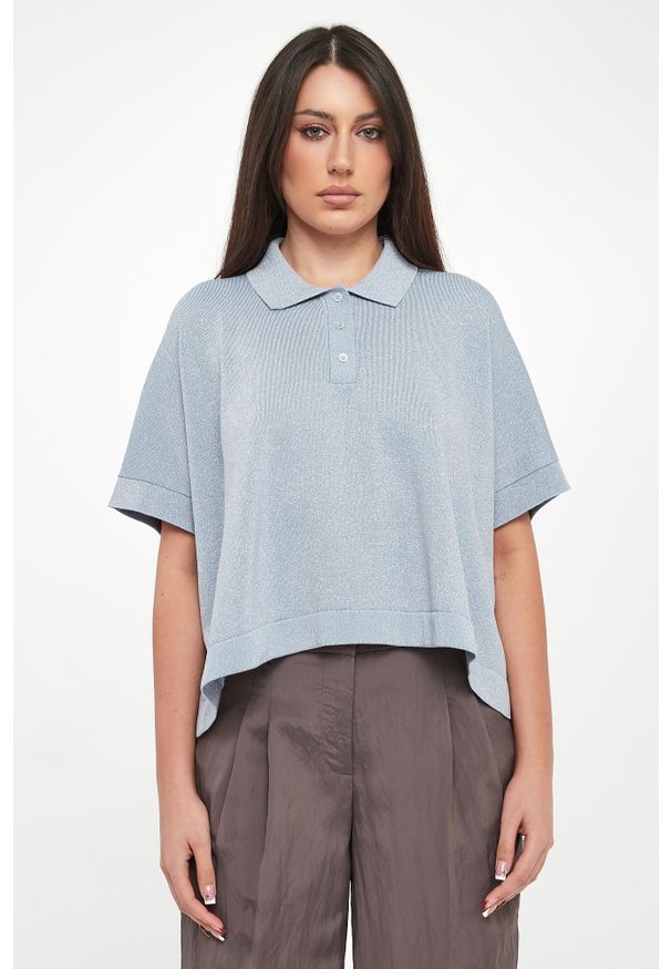 Sweter damski lureksowy PESERICO