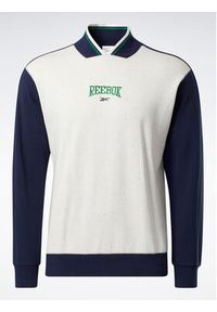 Reebok Bluza Classics Varsity Crew Sweatshirt HZ9805 Écru. Materiał: bawełna #7