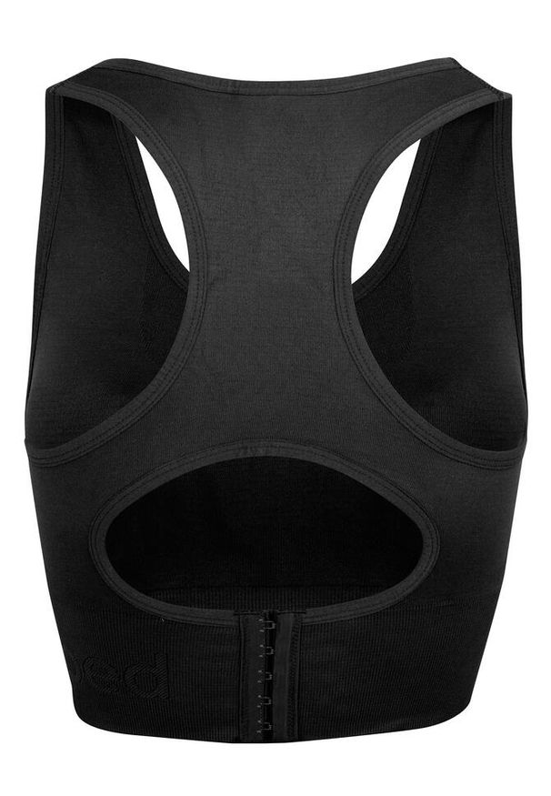 BESHAPED - Stanik Sportowy BeShaped Body Boost Regulowany. Kolor: czarny. Materiał: nylon