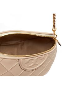 Tory Burch Saszetka nerka 160132 Beżowy. Kolor: beżowy. Materiał: skóra #4