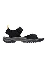 keen - Sandały trekkingowe męskie KEEN Targhee III Open Toe H2. Nosek buta: otwarty. Kolor: czarny. Sport: turystyka piesza