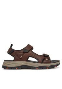 skechers - Sandały Skechers. Kolor: brązowy