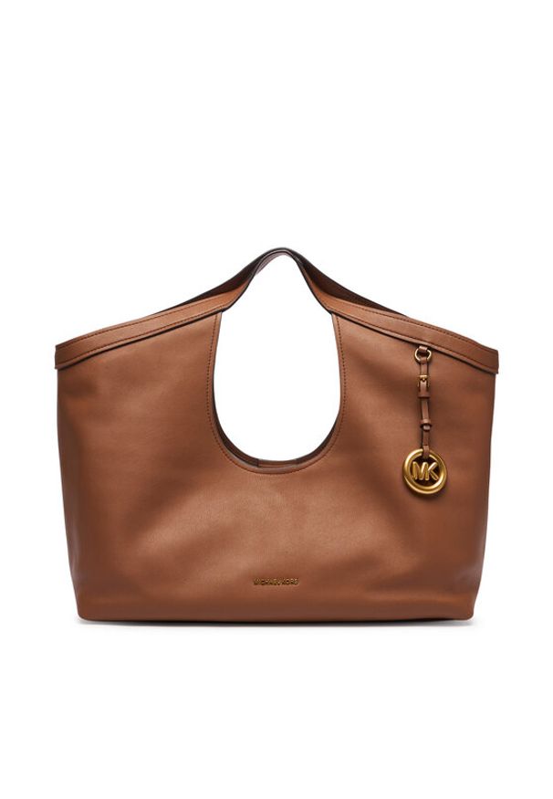 MICHAEL Michael Kors Torebka 30T6AX6T3L Brązowy. Kolor: brązowy. Materiał: skórzane