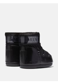 Śniegowce damskie Moon Boot ICON LOW GLANCE BLACK SATIN BOOTS. Kolor: czarny #2