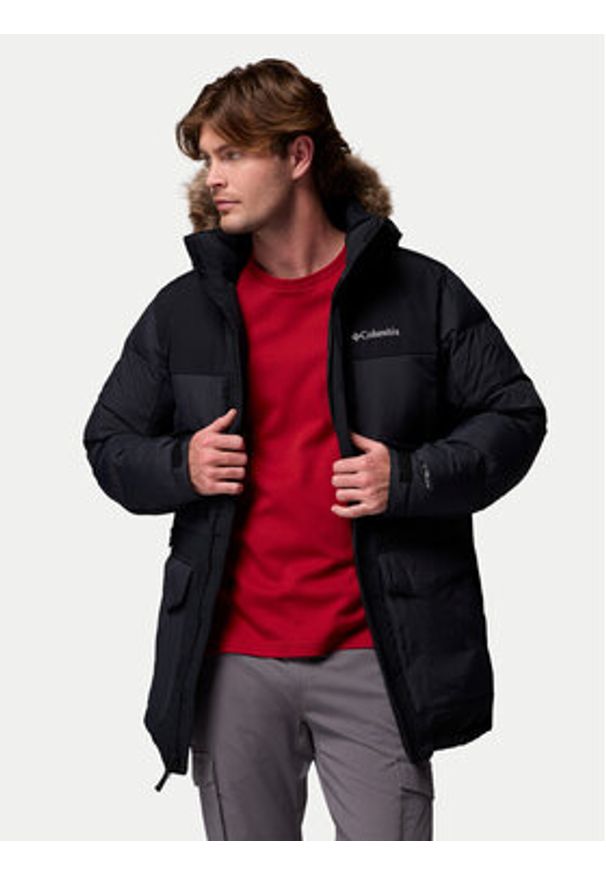 columbia - Columbia Kurtka zimowa Marquam Peak Fusion™ II 2088121 Czarny Regular Fit. Kolor: czarny. Materiał: syntetyk. Sezon: zima