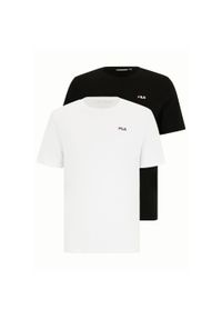 Koszulki Fila Brod (x2). Kolor: czarny, wielokolorowy, biały. Sport: joga i pilates #1