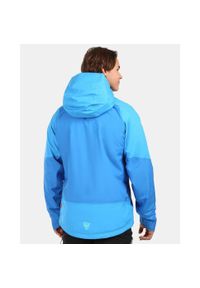 Kurtka wodoodporna Kilpi Mamba. Kolor: niebieski. Materiał: hardshell. Sport: turystyka piesza #2