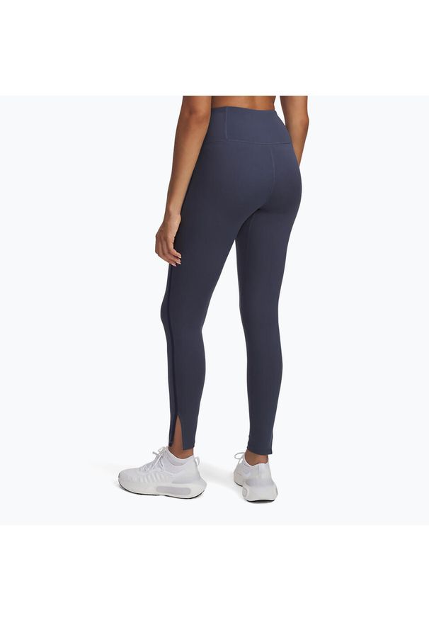 Legginsy damskie Under Armour Motion Piped. Kolor: szary. Sport: fitness