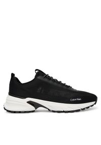 Calvin Klein Sneakersy Hike Runner Laceup Knit HM0HM02151 Czarny. Kolor: czarny. Materiał: materiał #1