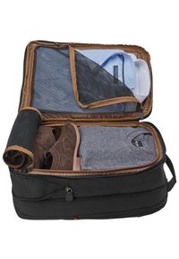 Wenger City Traveler 16'' czarny. Kolor: czarny. Materiał: mesh. Styl: elegancki