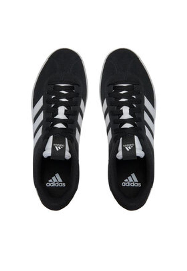 Adidas - adidas Sneakersy VL Court 3.0 ID6278 Czarny. Kolor: czarny. Materiał: skóra