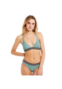 Damski trójkątny top do kostiumu kąpielowego Protest Mixtiamat. Kolor: zielony #1