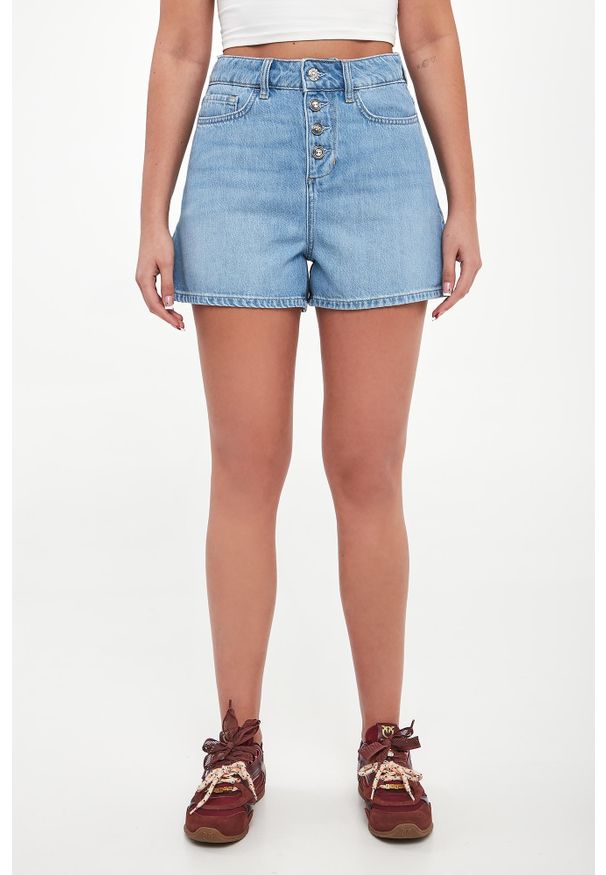 Liu Jo - Szorty damskie jeansowe LIU JO. Materiał: jeans