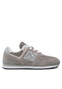 New Balance Sneakersy GC574EVG Szary. Kolor: szary. Materiał: skóra, zamsz. Model: New Balance 574