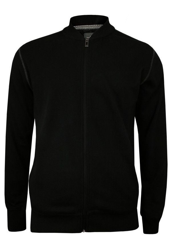 Czarny sweter Just Yuppi sportowy, na co dzień