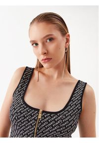 Pinko Top 101660 A131 Czarny Slim Fit. Kolor: czarny. Materiał: syntetyk #2