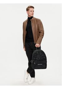 Versace Jeans Couture Plecak 75YA4B5C Czarny. Kolor: czarny. Materiał: materiał
