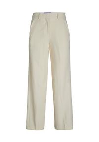 JJXX Spodnie materiałowe Mary 12200674 Écru Regular Fit. Kolor: beżowy. Materiał: syntetyk #6