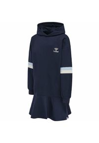 Bluza z kapturem dla dzieci Hummel hmlBeverly. Typ kołnierza: kaptur. Kolor: niebieski. Sport: joga i pilates #1