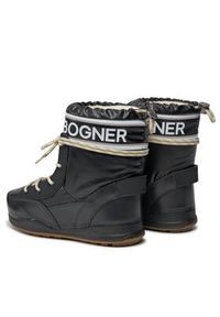 Bogner Śniegowce La Plagne 1 G 32347004 Czarny. Kolor: czarny. Materiał: skóra