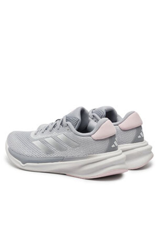 Adidas - adidas Buty do biegania Supernova Stride IG8309 Szary. Kolor: szary. Materiał: mesh, materiał
