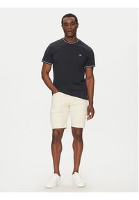 Liu Jo T-Shirt QA5161 J4933 Granatowy Regular Fit. Kolor: niebieski. Materiał: jedwab, bawełna
