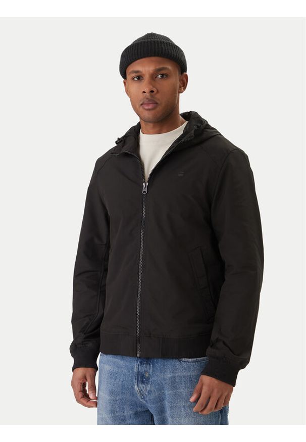 G-Star RAW - G-Star Raw Kurtka przejściowa Track D29311-D908 Czarny Regular Fit. Kolor: czarny. Materiał: syntetyk