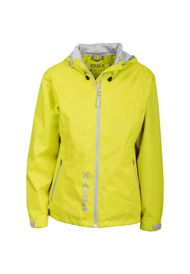 PRO-X ELEMENTS - Damska kurtka wodoodporna Pro-X Elements Flash. Kolor: zielony. Sport: turystyka piesza