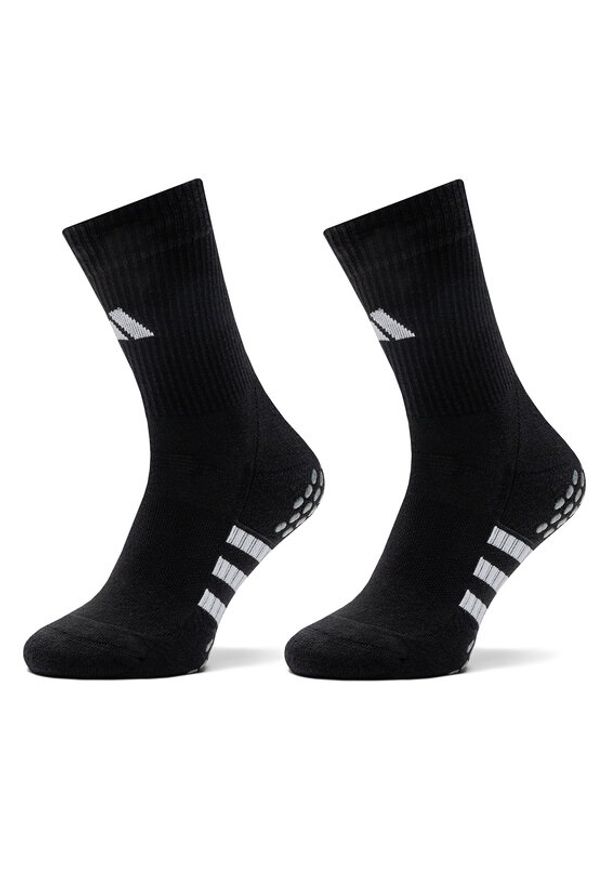 Adidas - adidas Skarpety długie Performance Cushioned IP2645 Czarny. Kolor: czarny. Materiał: materiał, poliester